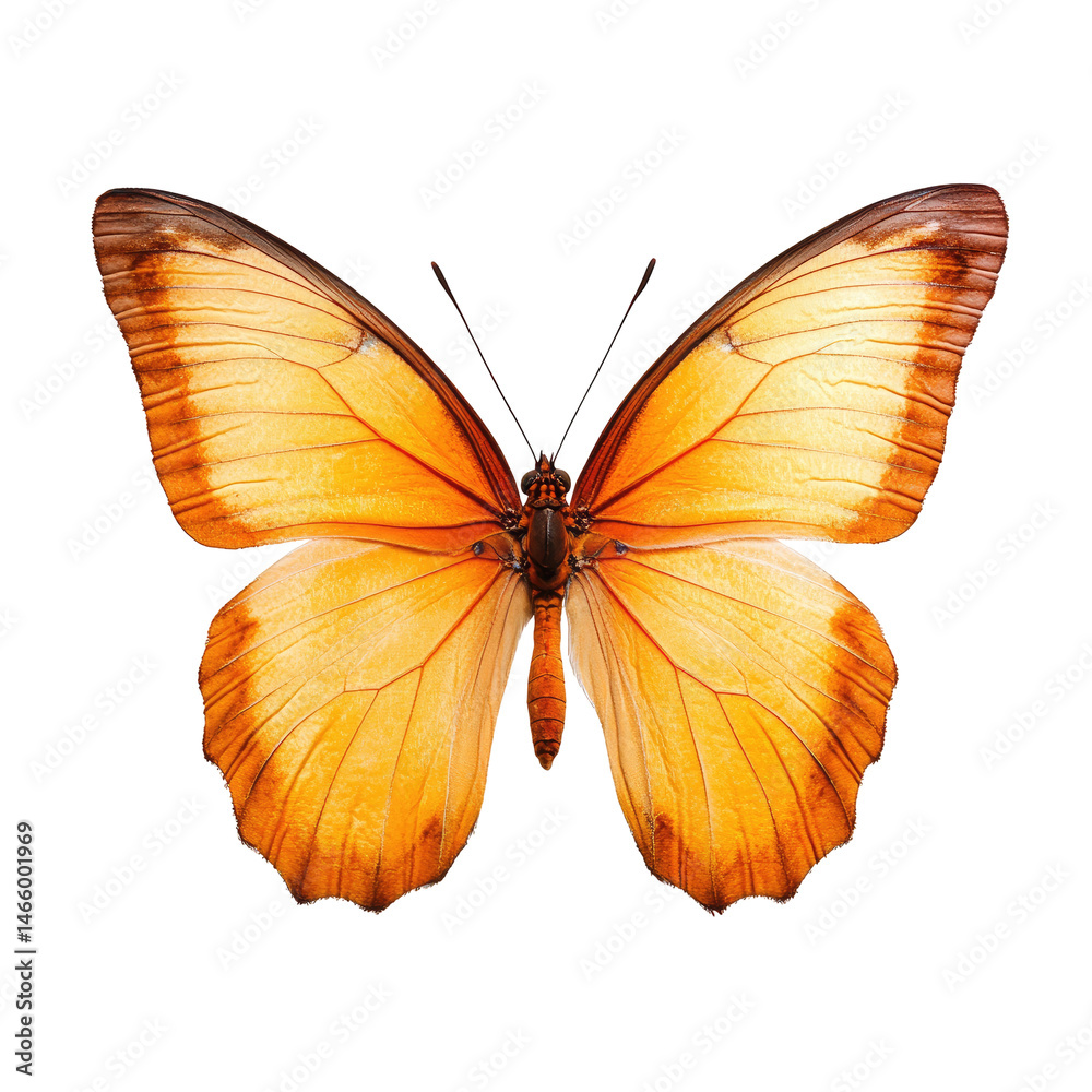 Fototapeta premium Orange Butterfly Close-up