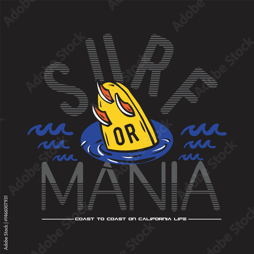 design typography vector illustration for print