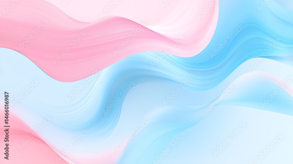 Fototapeta premium Abstract flowing pastel colors (3)