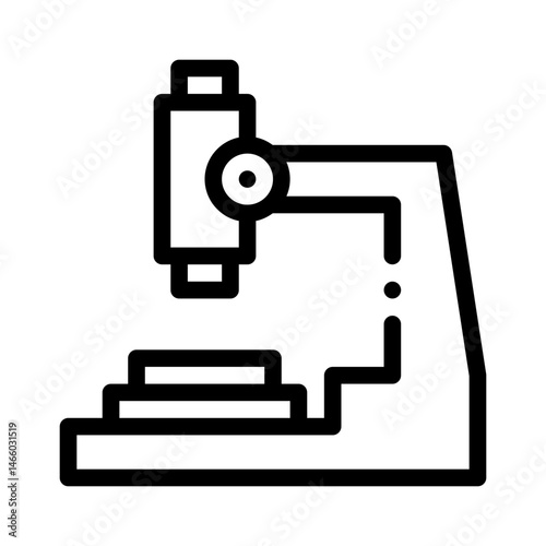 medical research line icon