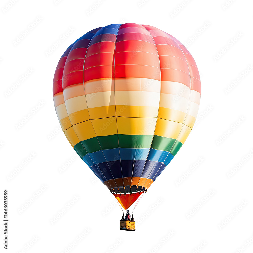 Obraz premium Colorful Hot Air Balloon