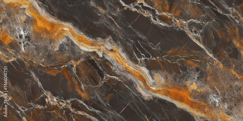 Obraz na płótnie High-resolution brown marble texture showcasing natural stone patterns for use in flooring, countertops, and decorative surfaces
w salonie