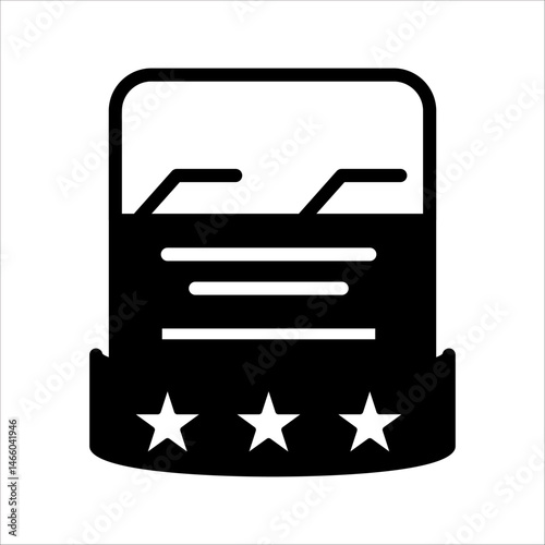 bumper icon , automotive icon vector