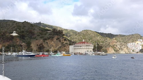 Arriving Avalon Harbor On Catalina Island