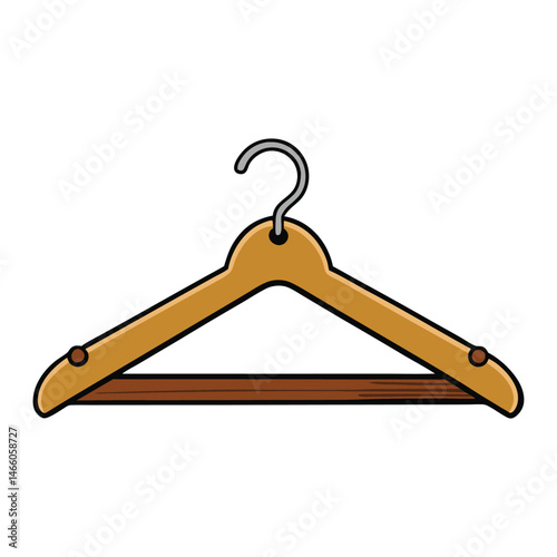 A wooden hanger is a sturdy, eco-friendly clothing hanger made from natural wood, ideal for supporting coats, suits, and shirts while maintaining garment shape.
