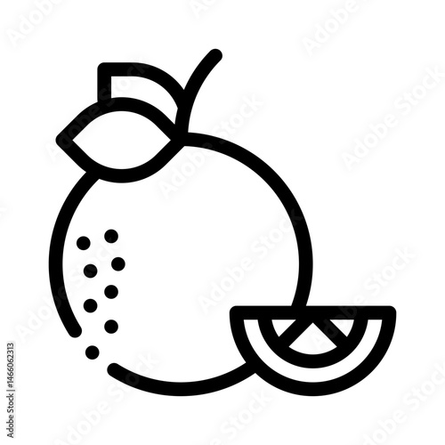 orange line icon