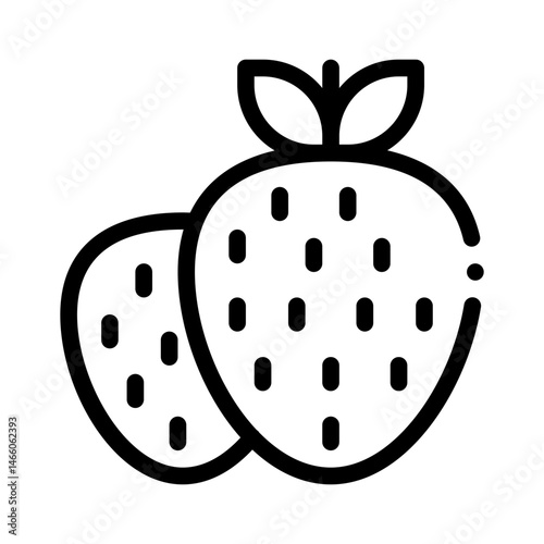 strawberry line icon