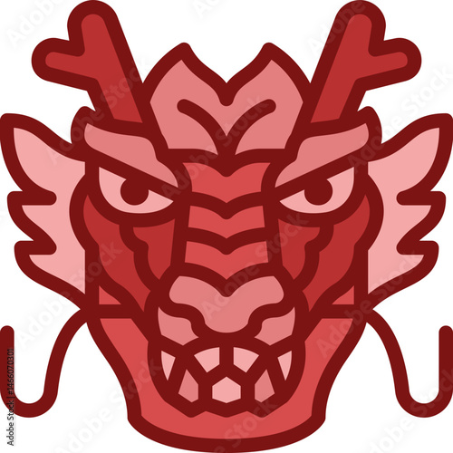dragon two tone icon