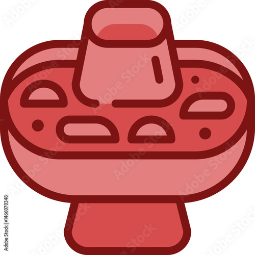 hot pot two tone icon