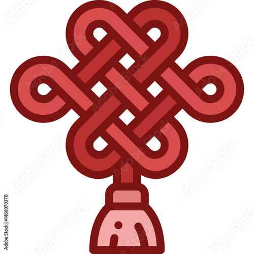 knot two tone icon