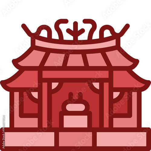 shrine two tone icon