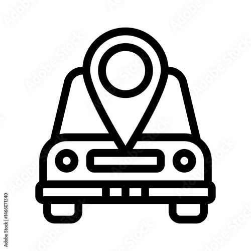 location line icon