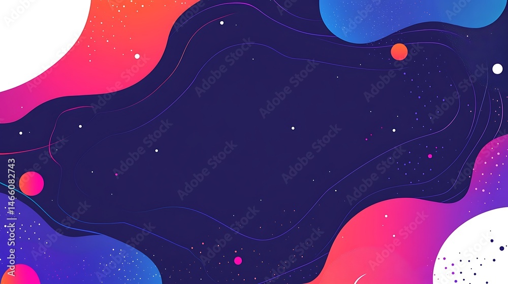 Abstract fluid shapes, vibrant colors (2) Abstract fluid shapes, vibrant colors (2)
