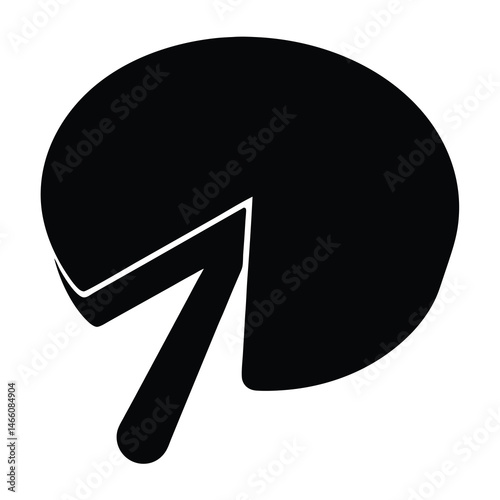 cheese platter vector silhouette icon, black and white illustration of food.