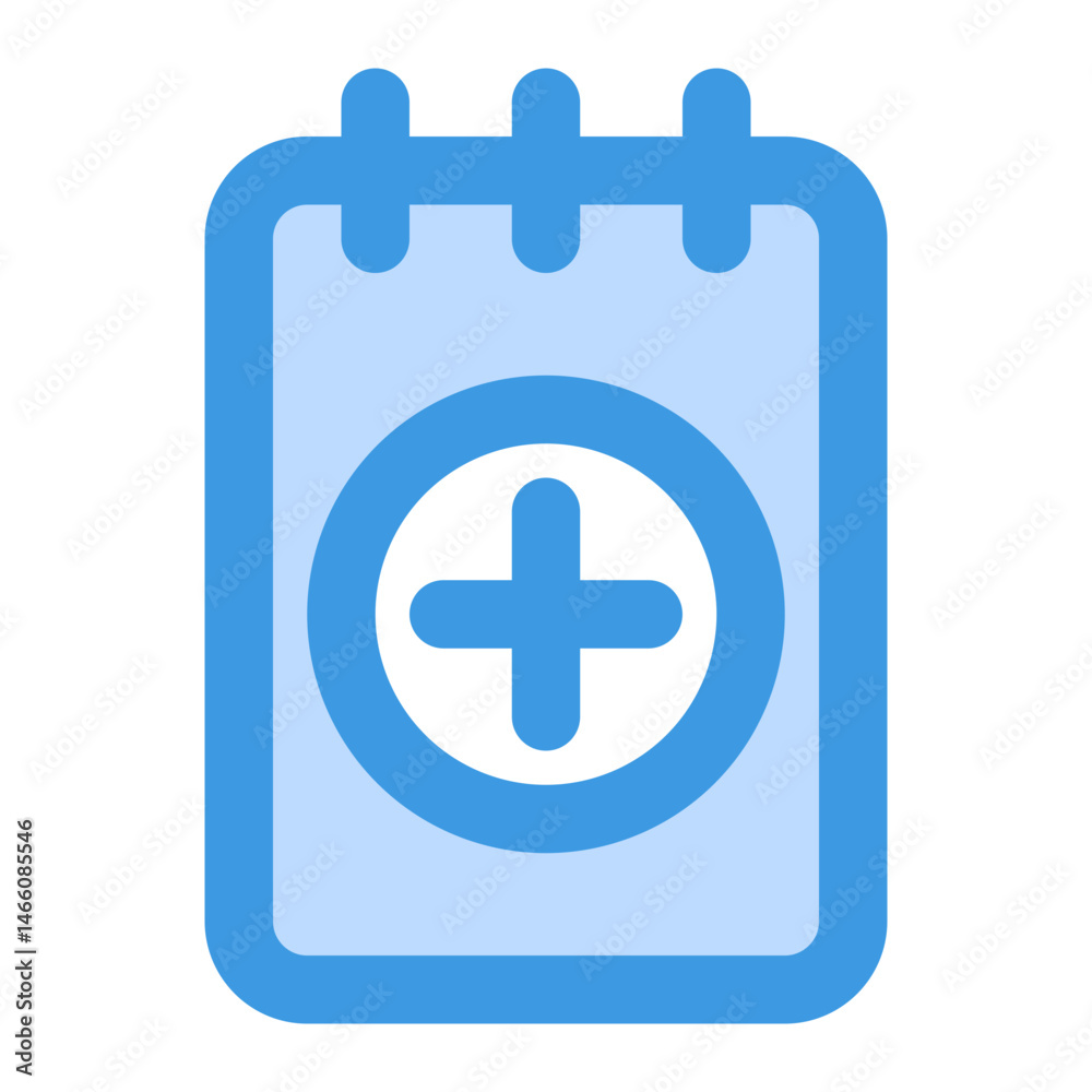 Obraz premium Simple medical-related icon for healthcare apps, clinics, appointment scheduling, health tracking, medical services, and patient management.