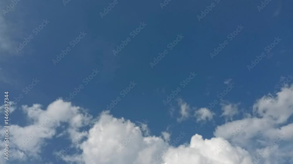 blue sky with clouds timelapse blue sky with clouds timelapse