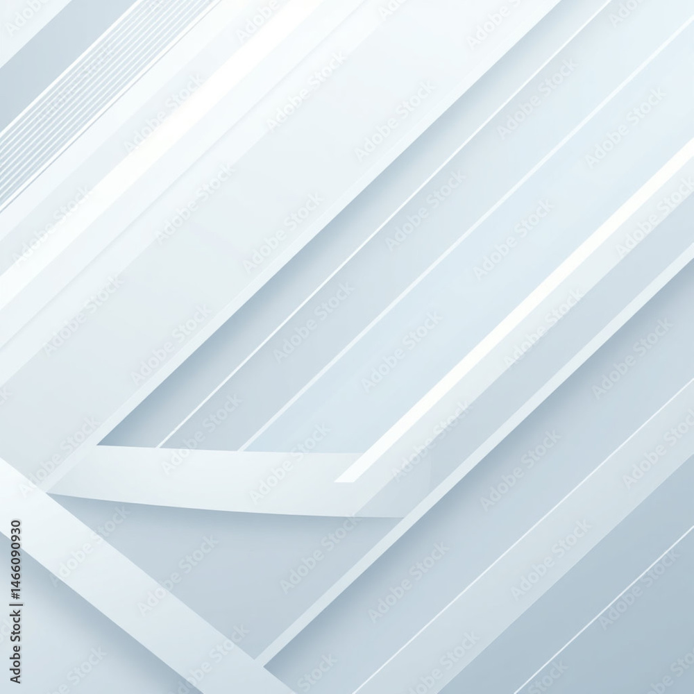 Obraz premium Light pastel soft pale dusty gray blue silver white abstract pattern background. Geometric shape. Line stripe angle facet triangle fold. Color gradient. Noise grain. Business, tech. Design. Minimal.