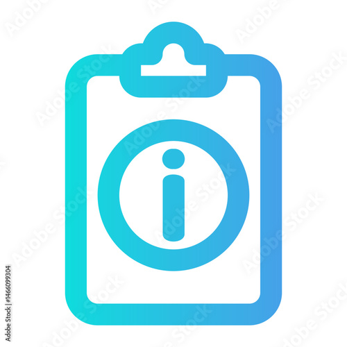 Simple icon representing information, suitable for user interfaces, help sections, and online support websites.