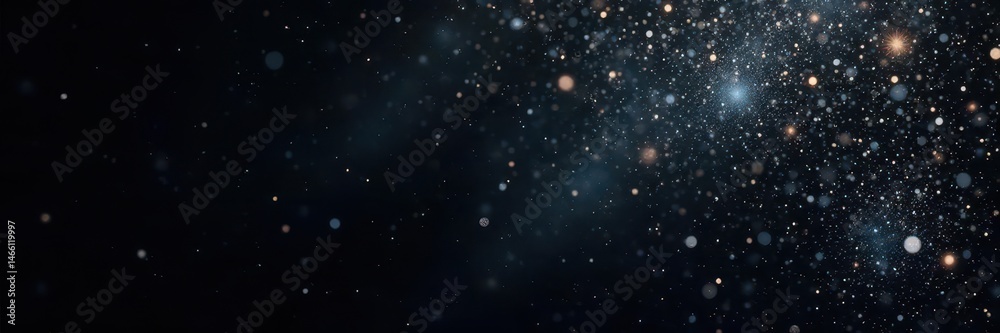 Abstract black & silver glitter texture Elegant Christmas backdrop , image, black background, art Abstract black & silver glitter texture Elegant Christmas backdrop , image, black background, art