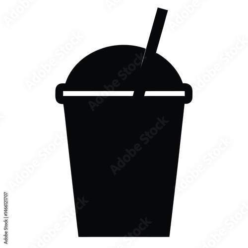 arnold palmerlemonade and iced tea vector silhouette icon, black and white illustration of drinks.