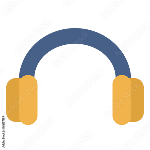 vector headphones icon