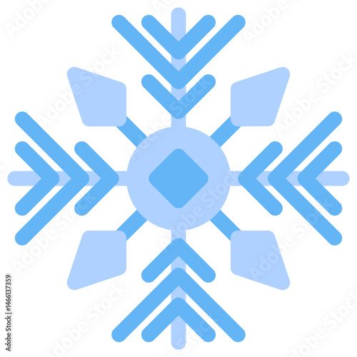 snowflake vector illustration