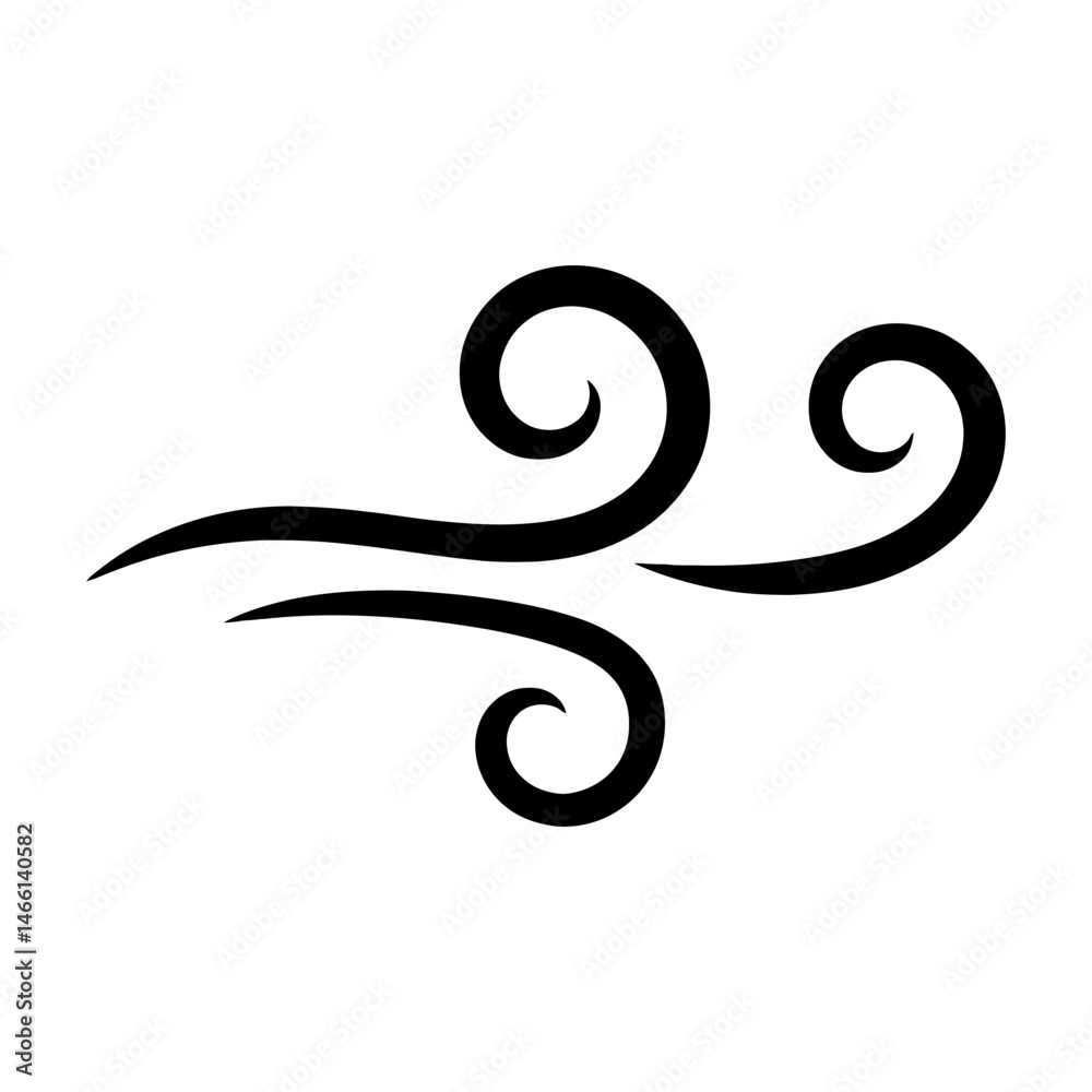 Swirling Winds in Black and White. vector: Ideal for use as a tattoo, icon, web graphic design, and infographic concepts. Swirling Winds in Black and White. vector: Ideal for use as a tattoo, icon, web graphic design, and infographic concepts.