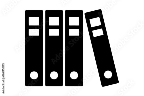 Office document files organization archive storage