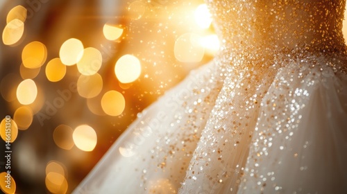 Sparkling Bridal Gown: A Celebration of Elegance and Light