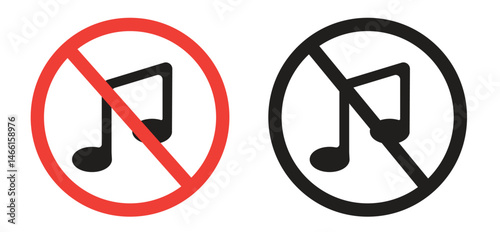 no music notes symbols