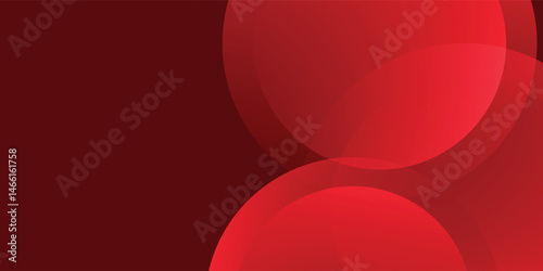 Adobe Illustrator ArtwoRed abstract background. Dynamic shapes  modernrk