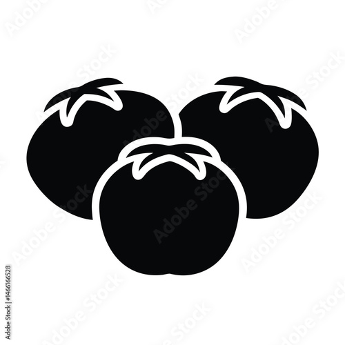 brussels sprouts vector silhouette icon - perfect for food, farming, or nutrition concepts.