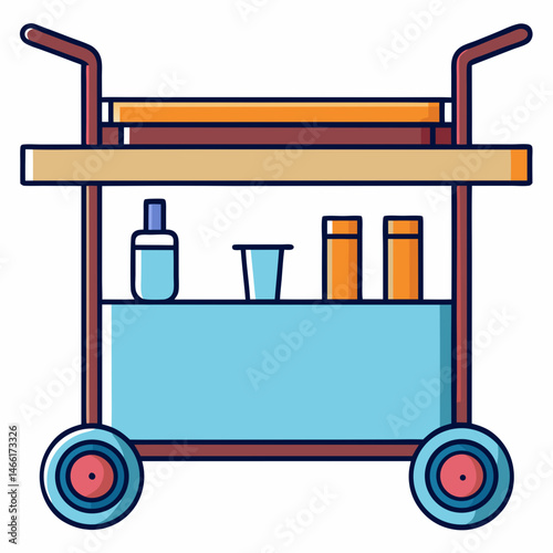 vector illustration of a train