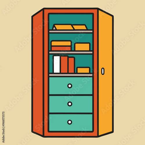 vector file cabinet