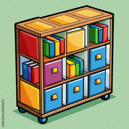 vector file cabinet