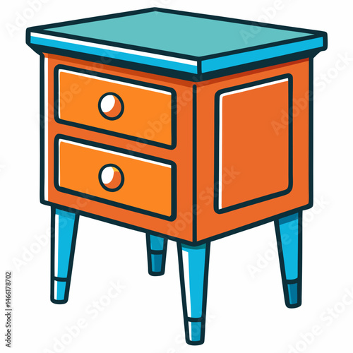 old wooden cabinet
