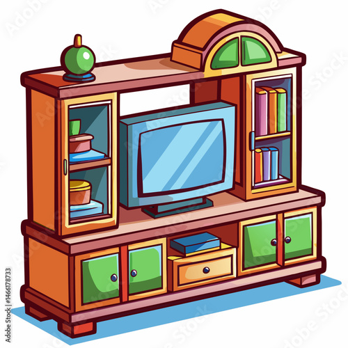 retro tv set