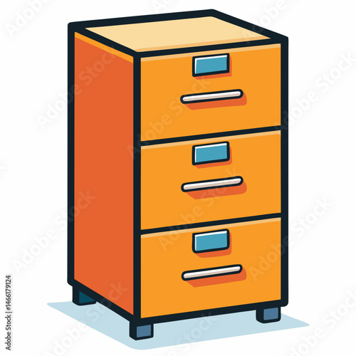 wooden cabinet with drawers