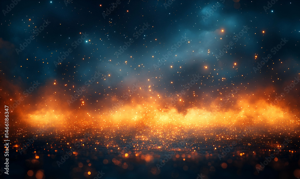 Fototapeta premium Abstract background warm gradient blurry texture