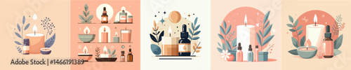 Tranquil Aromatherapy: A Candlelit Escape