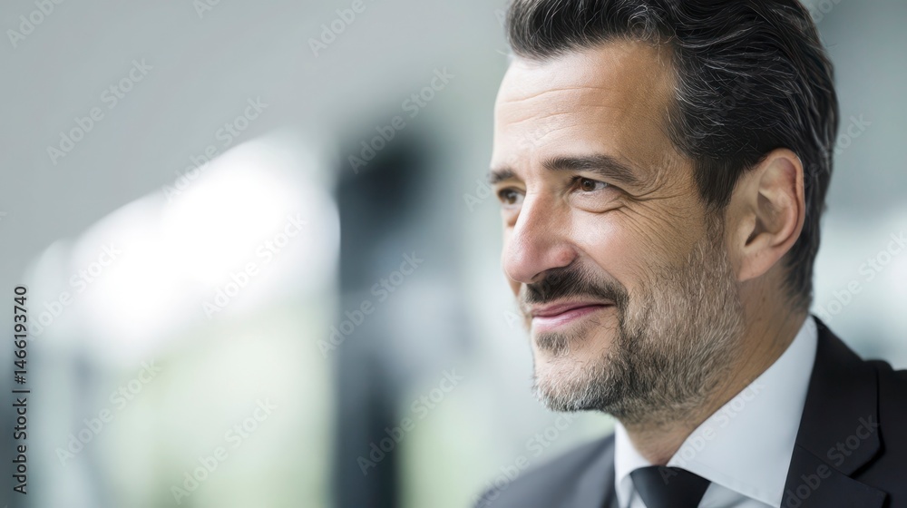 Confident business professional smiling, portrait in suit. Success and professionalism in the modern workplace. Confident business professional smiling, portrait in suit. Success and professionalism in the modern workplace.