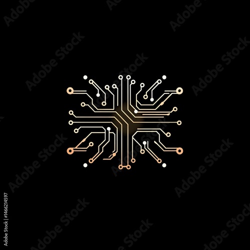 A crystal snowflake, an icy Christmas design, is isolated on a cold black background, suggesting a winter holiday ornament or decoration