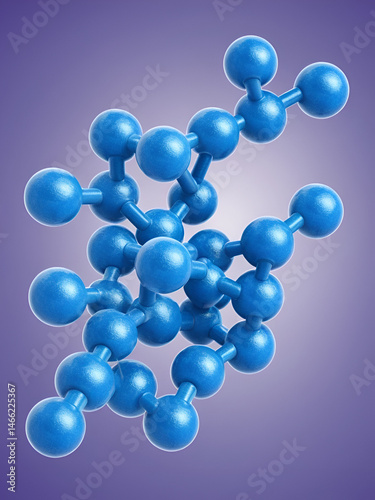 p-Phenylenediamine (PPD) hair dye molecule. Also precursor in polymer synthesis. Known contact allergen, possibly carcinogenic. Skeletal formula.