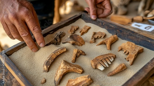 Ancient Animal Bone Fragments