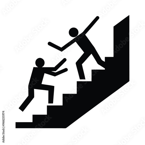 Symbolic Scene of Conflict Illustration