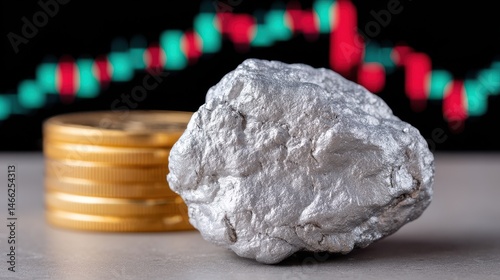 The rising demand for silver driven by trade wars and international tariff policies. Trade barriers and tariffs. The increasing price of silver.