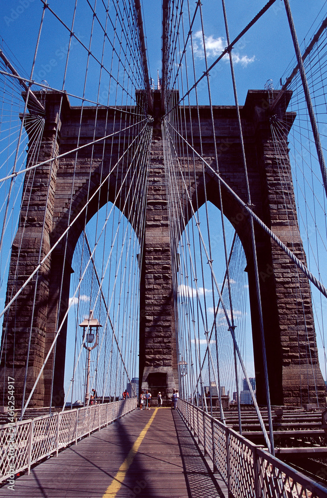 Fototapeta premium brooklyn bridge new york city