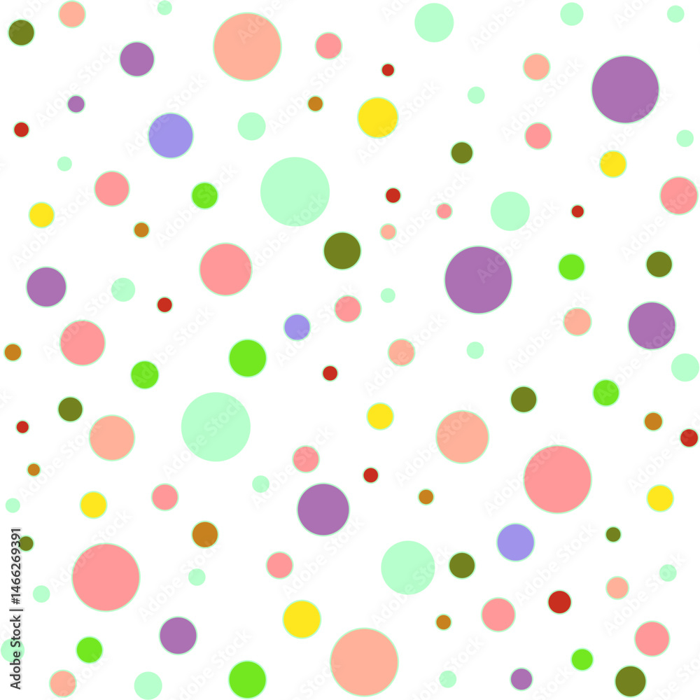 Colorful circle seamless pattern Colorful circle seamless pattern