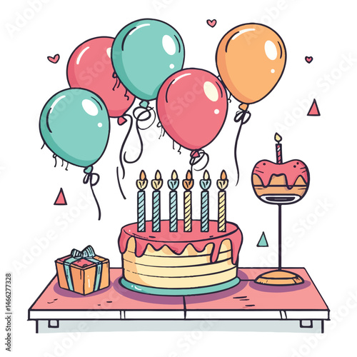 A cute of Games activities birthday party