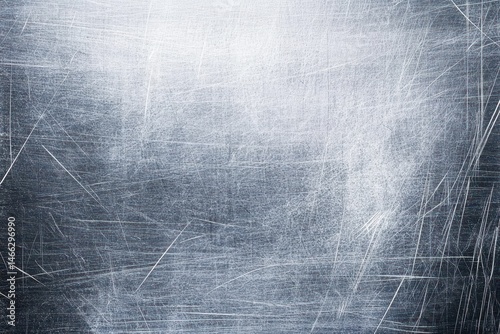 Scratched metal surface texture